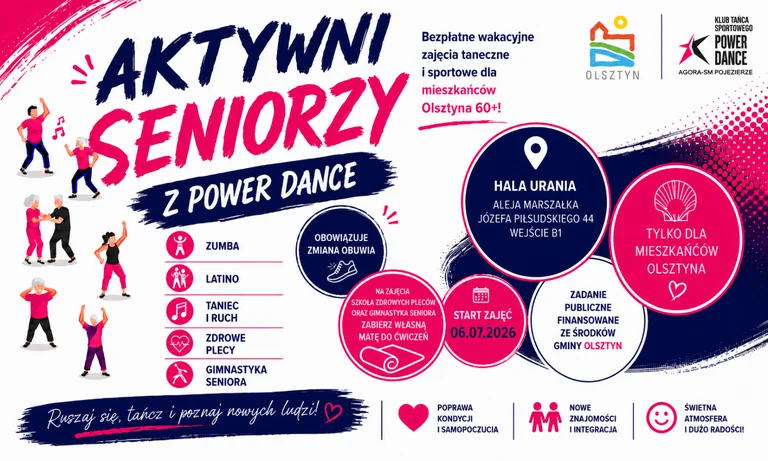Darmowe zajęcia taneczne dla seniorów w Olsztynie: jak dołączyć
