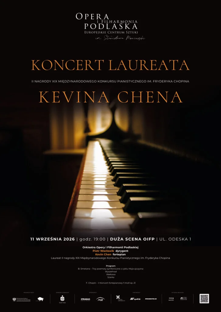 Kevin Chen w Białymstoku. Chopin zabrzmi 11 września