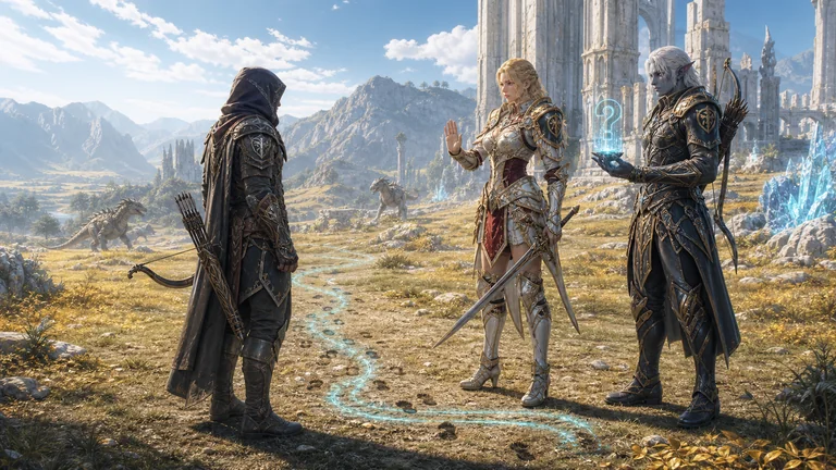 Wizualizacja 2 projektu MMORPG z AI Lineage2AI