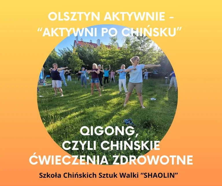 Olsztyn Aktywnie – bezpłatny Qigong z mistrzynią świata