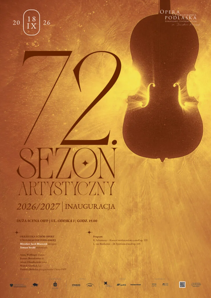 Inauguracja sezonu w Białymstoku: Beethoven i Schumann na Dużej Scenie