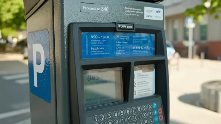 Kraków ostrzega przed obcymi kodami QR na parkomatach